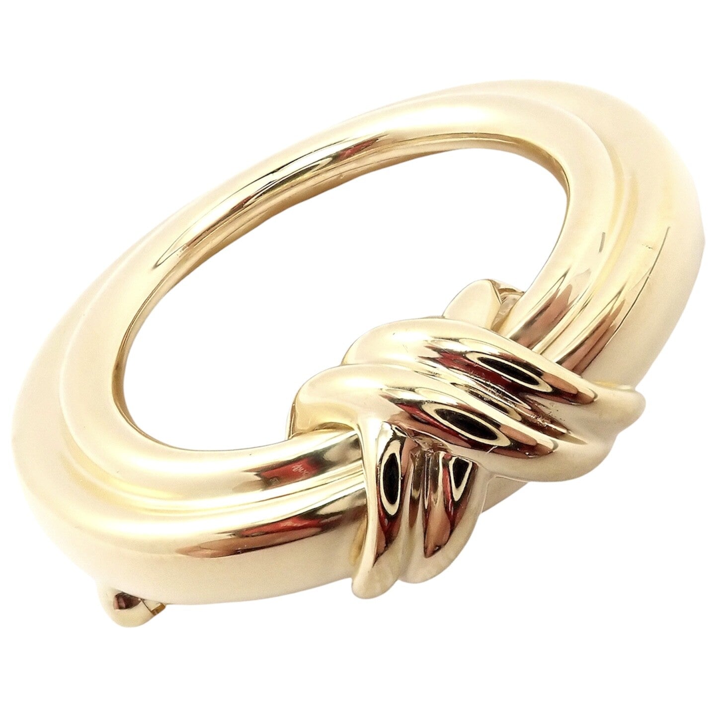 Tiffany & Co. Jewelry & Watches:Fine Jewelry:Brooches & Pins Authentic! Tiffany & Co 18k Yellow Gold Large X and O Open Circle Pin Brooch