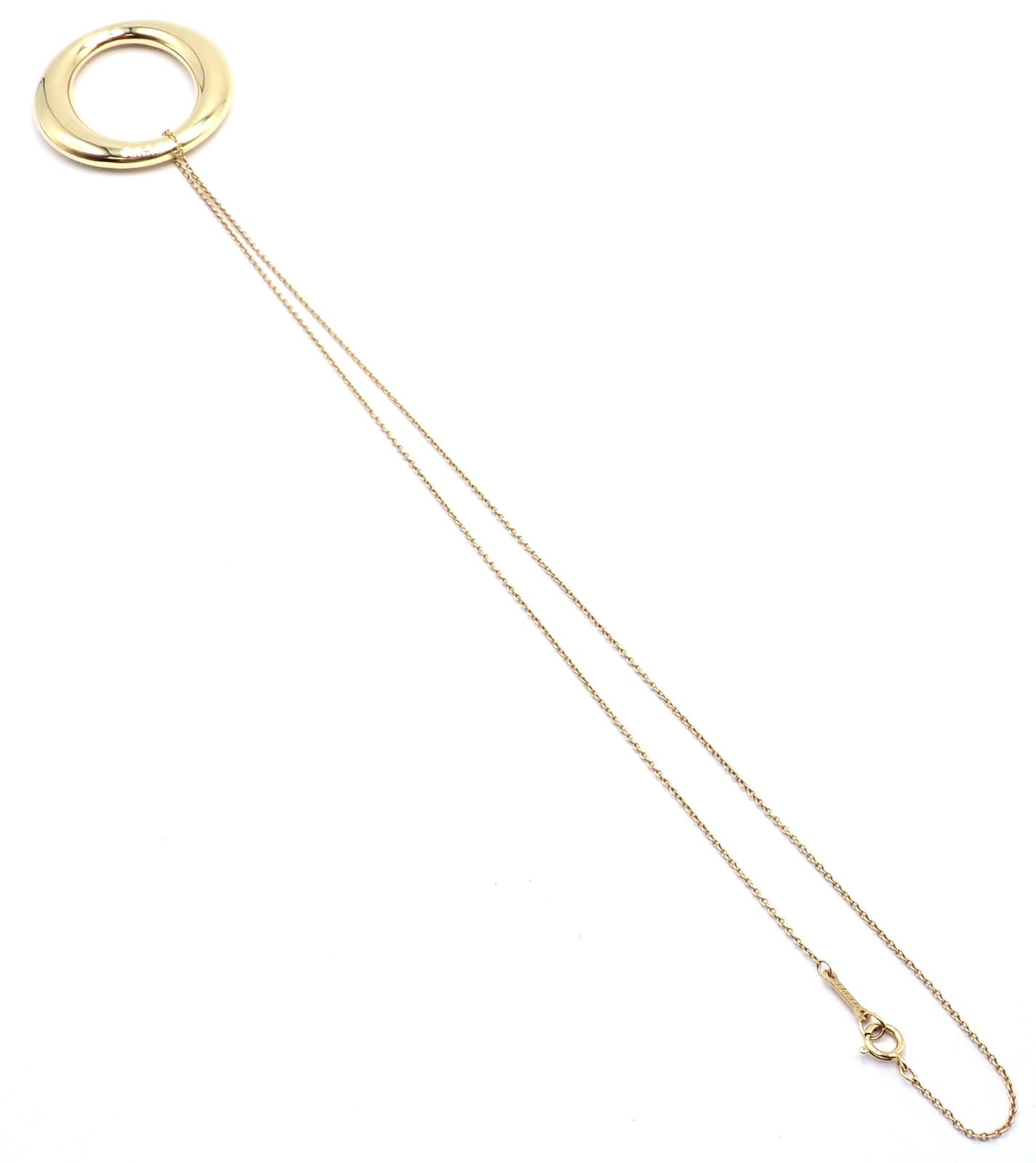 Tiffany & Co. Jewelry & Watches:Fine Jewelry:Necklaces & Pendants Authentic! Tiffany & Co Sevillana 18k Yellow Gold Peretti Large Pendant Necklace