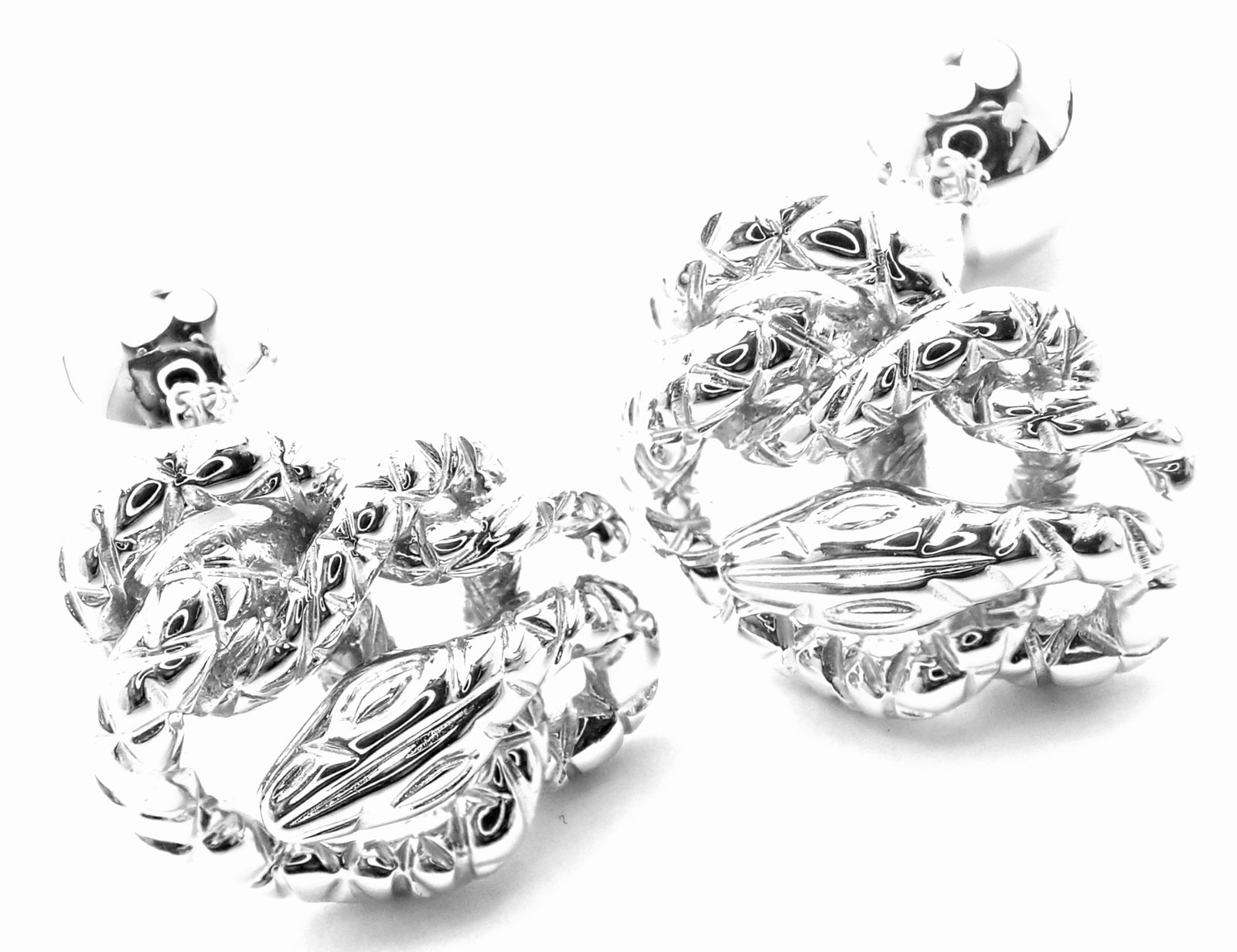 Tom Ford Jewelry & Watches:Men's Jewelry:Cufflinks Rare! Authentic Tom Ford 18k White Gold Snake Cufflinks Box