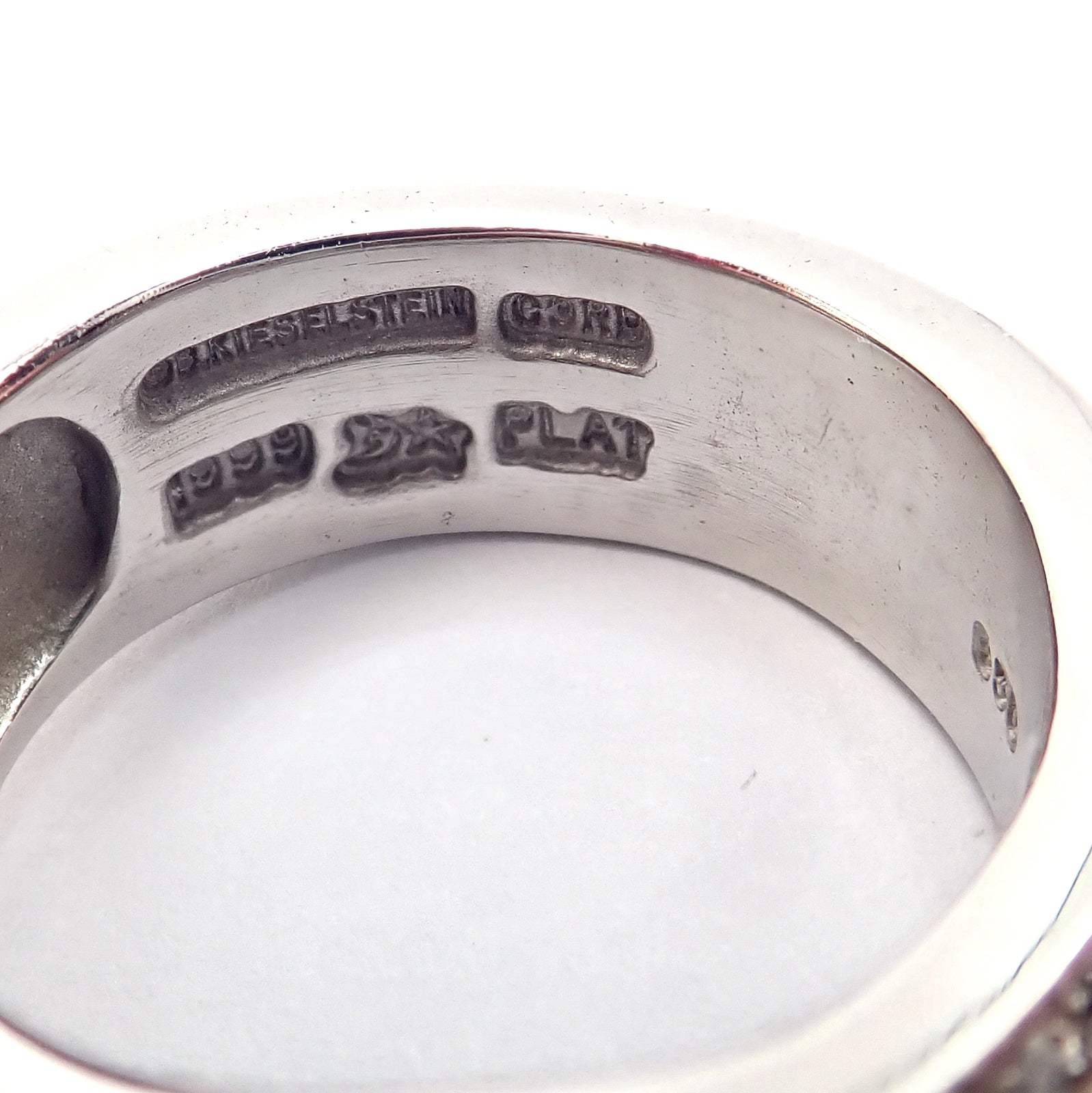 Kieselstein Cord Jewelry & Watches:Fine Jewelry:Rings Kieselstein Cord Platinum 2.5ct Diamond Golden Citrine Cockatil Ring 1999 sz 6.5