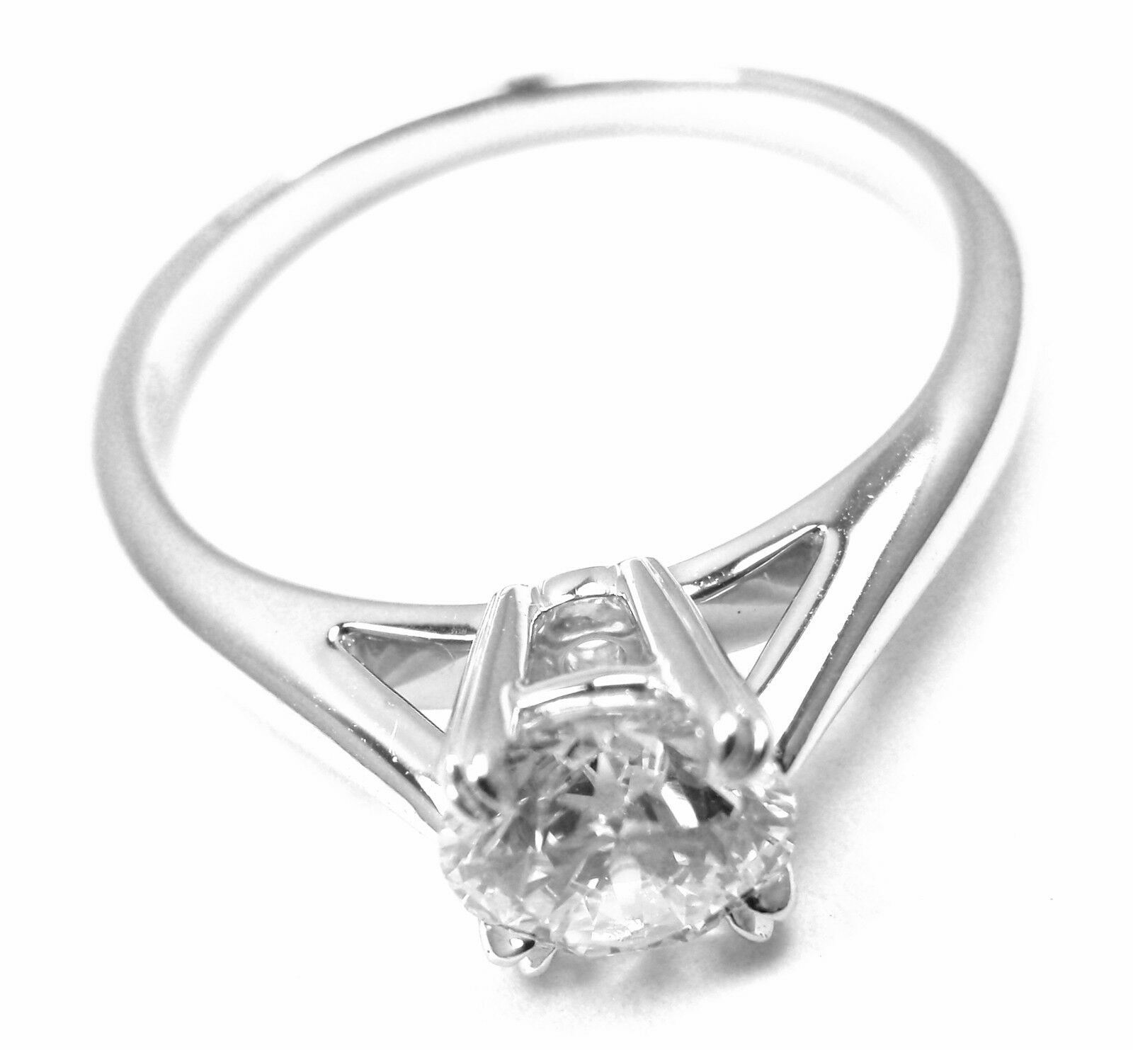 Harry Winston Jewelry & Watches:Fine Jewelry:Rings Authentic! Harry Winston Platinum .56ct VVS1/F Diamond Solitaire Engagement Ring