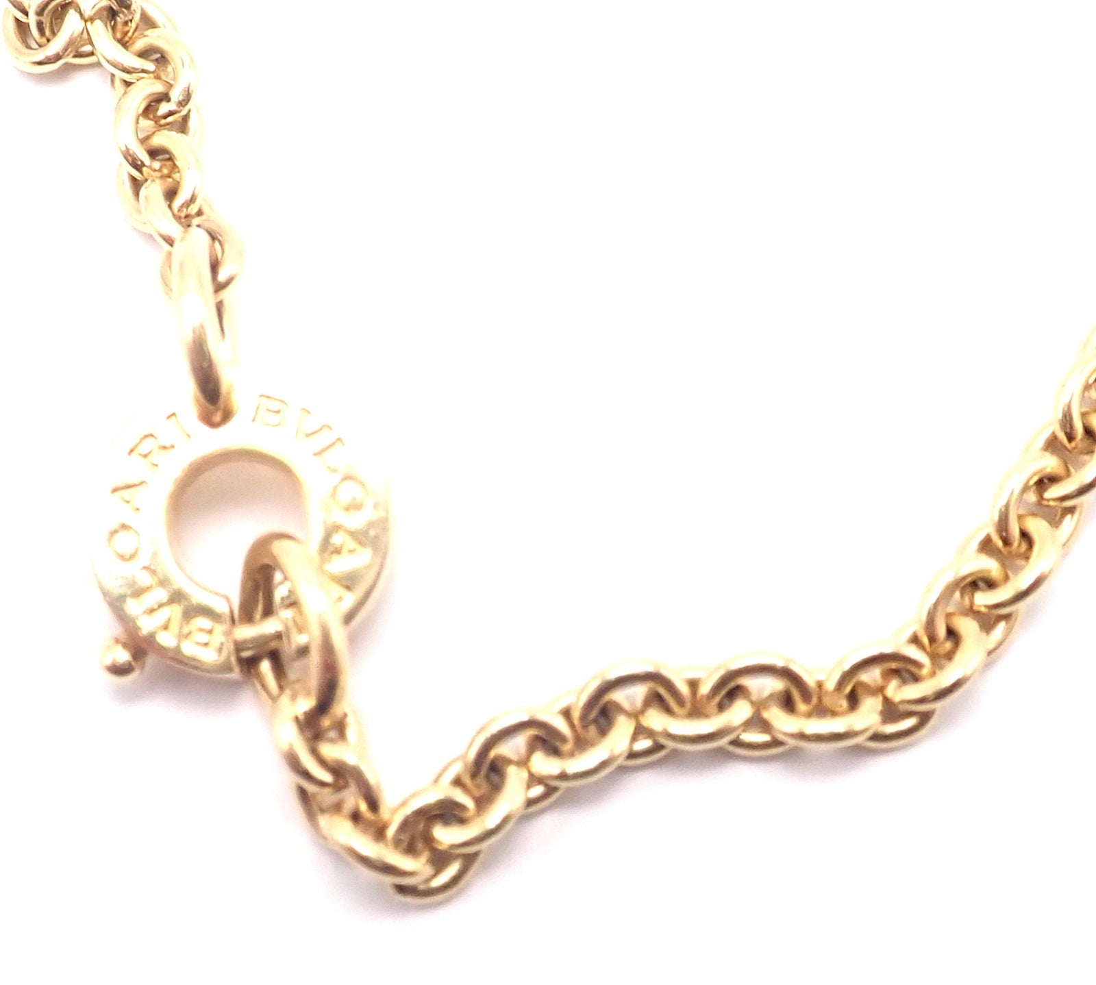 Bvlgari Jewelry & Watches:Fine Jewelry:Necklaces & Pendants Rare! Bvlgari Bulgari 18k Yellow Gold Antique Coin Monete 38" Long Link Necklace