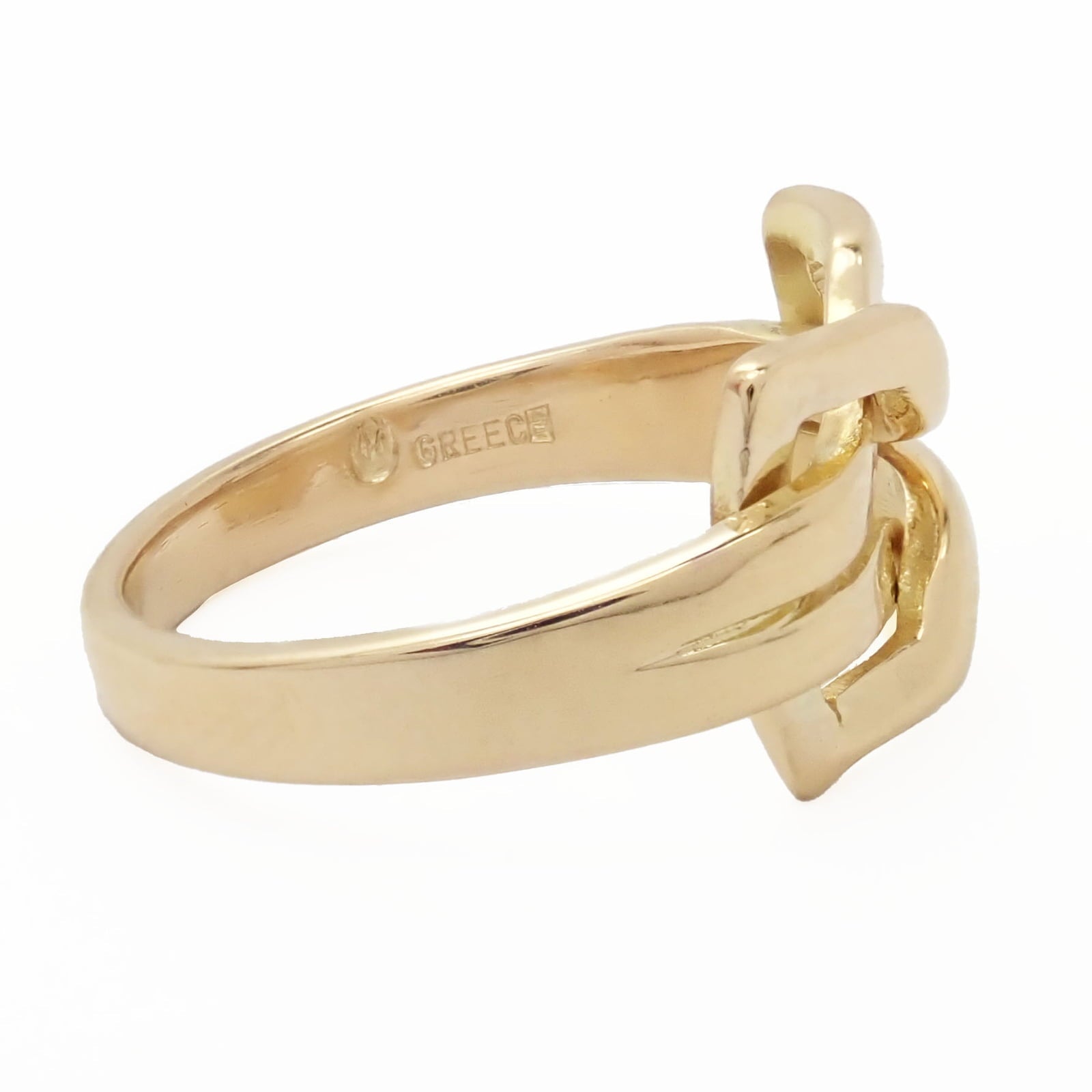 Lalaounis Jewelry & Watches:Fine Jewelry:Rings Authentic! Ilias Lalaounis Greece 18k Yellow Gold Belt Buckle Ring