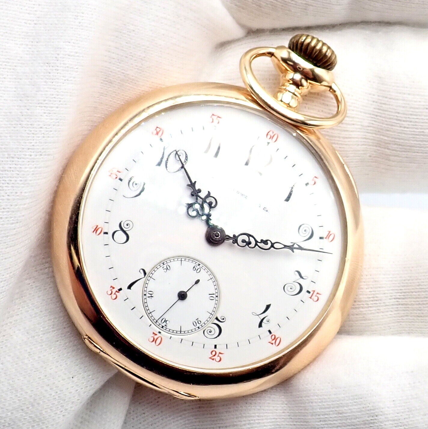 J.E. Caldwell 46mm 14k Yellow Gold Vacheron Constantin Pocket Watch c. 1890's | Fortrove