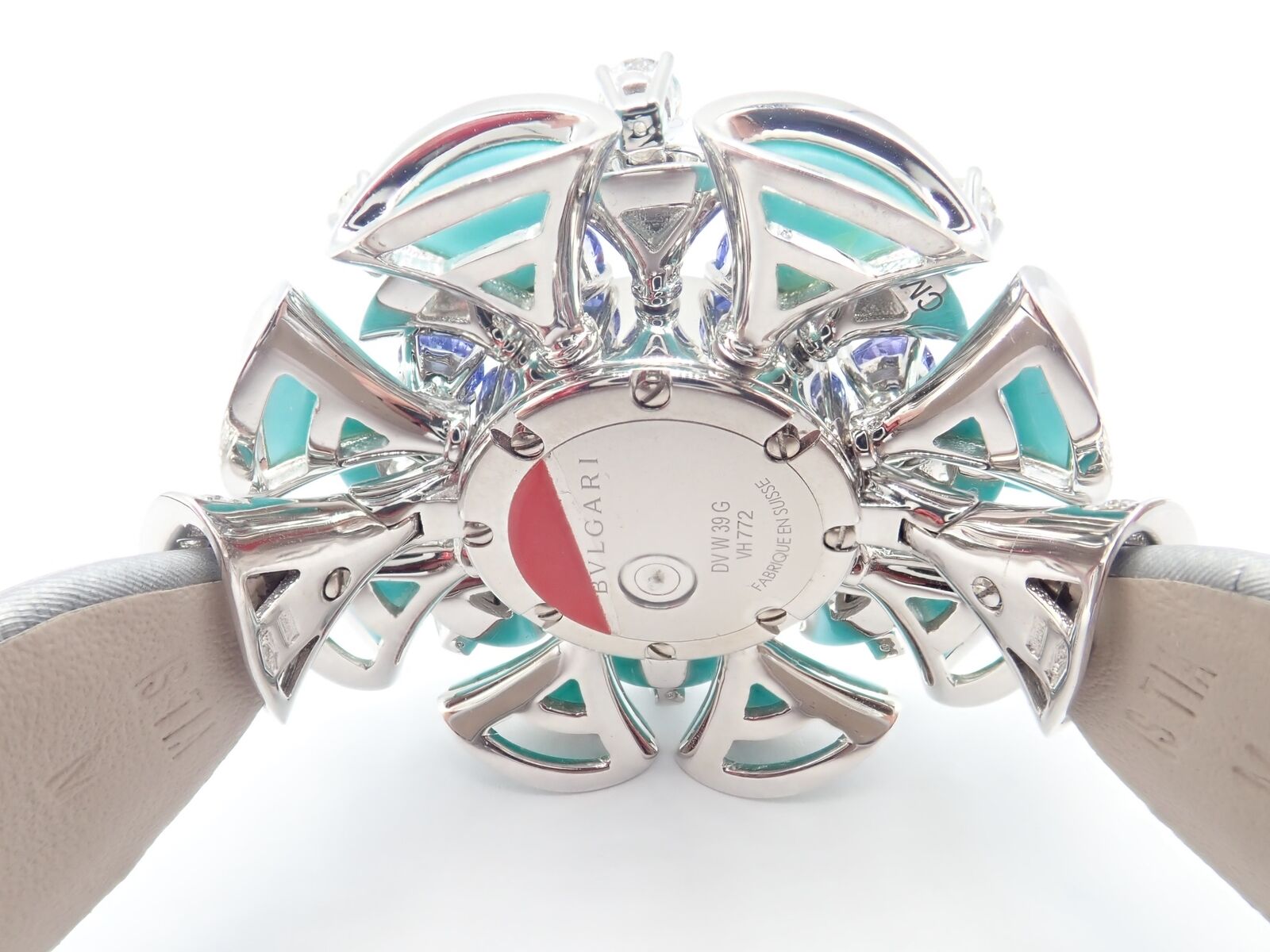 Bulgari Jewelry & Watches:Watches, Parts & Accessories:Watches:Wristwatches Authentic! Bulgari Divas Dream 18k White Gold Diamond Turquoise Tanzanite Watch