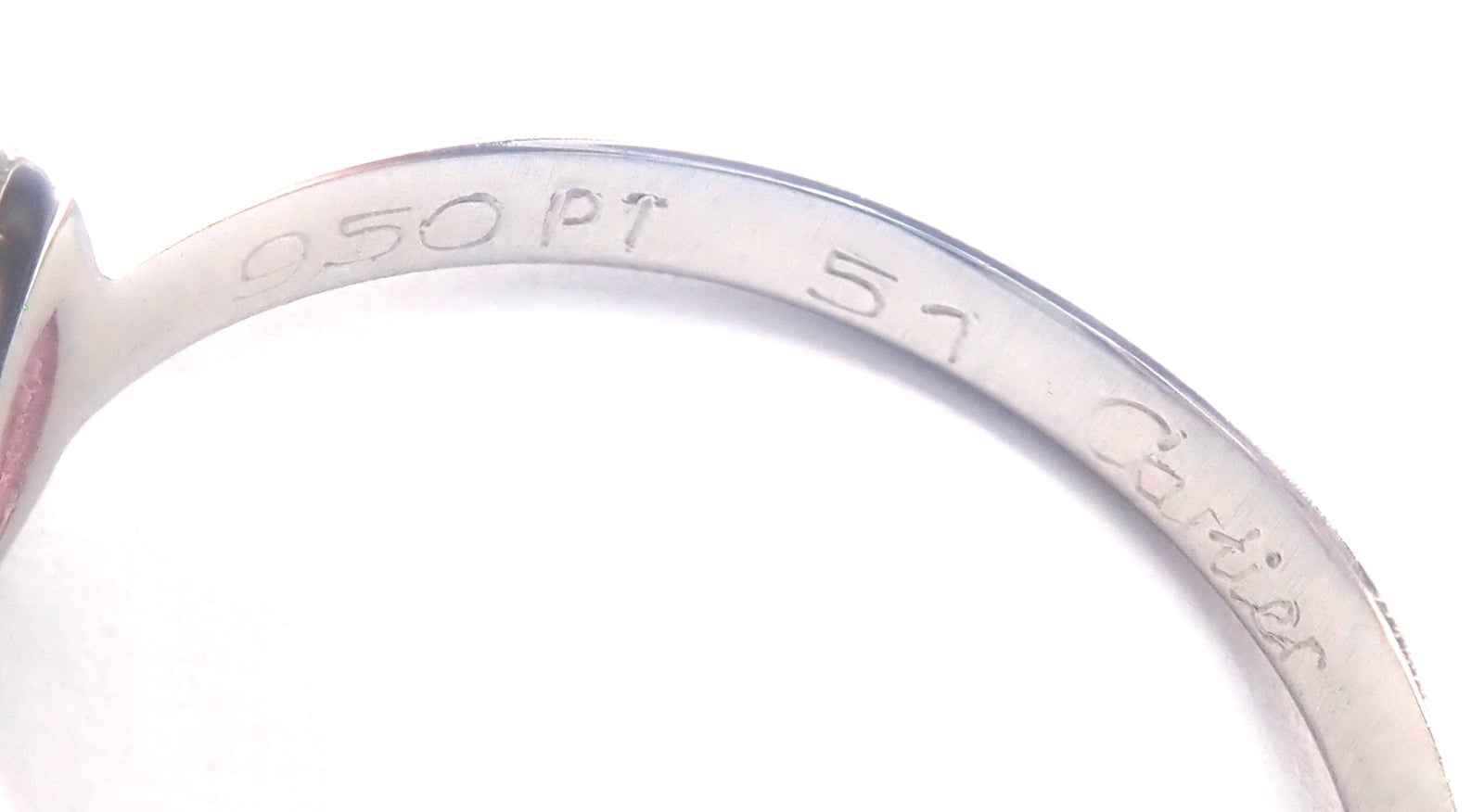 Cartier Jewelry & Watches:Fine Jewelry:Rings Authentic! Cartier Meli Melo Platinum Diamond Pink Sapphire Band Ring Cert.