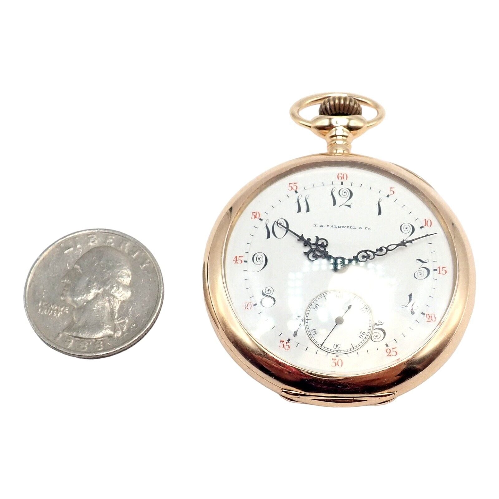 J.E. Caldwell 46mm 14k Yellow Gold Vacheron Constantin Pocket Watch c. 1890's | Fortrove