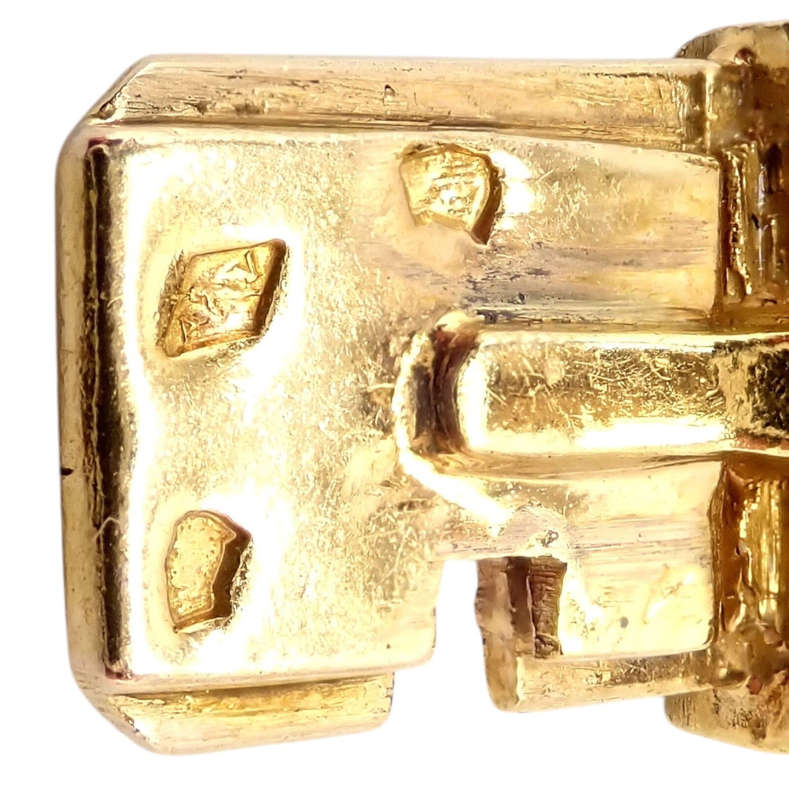 Vintage Tiffany & Co France 18k Yellow Gold Diamond Emerald Bracelet | Fortrove
