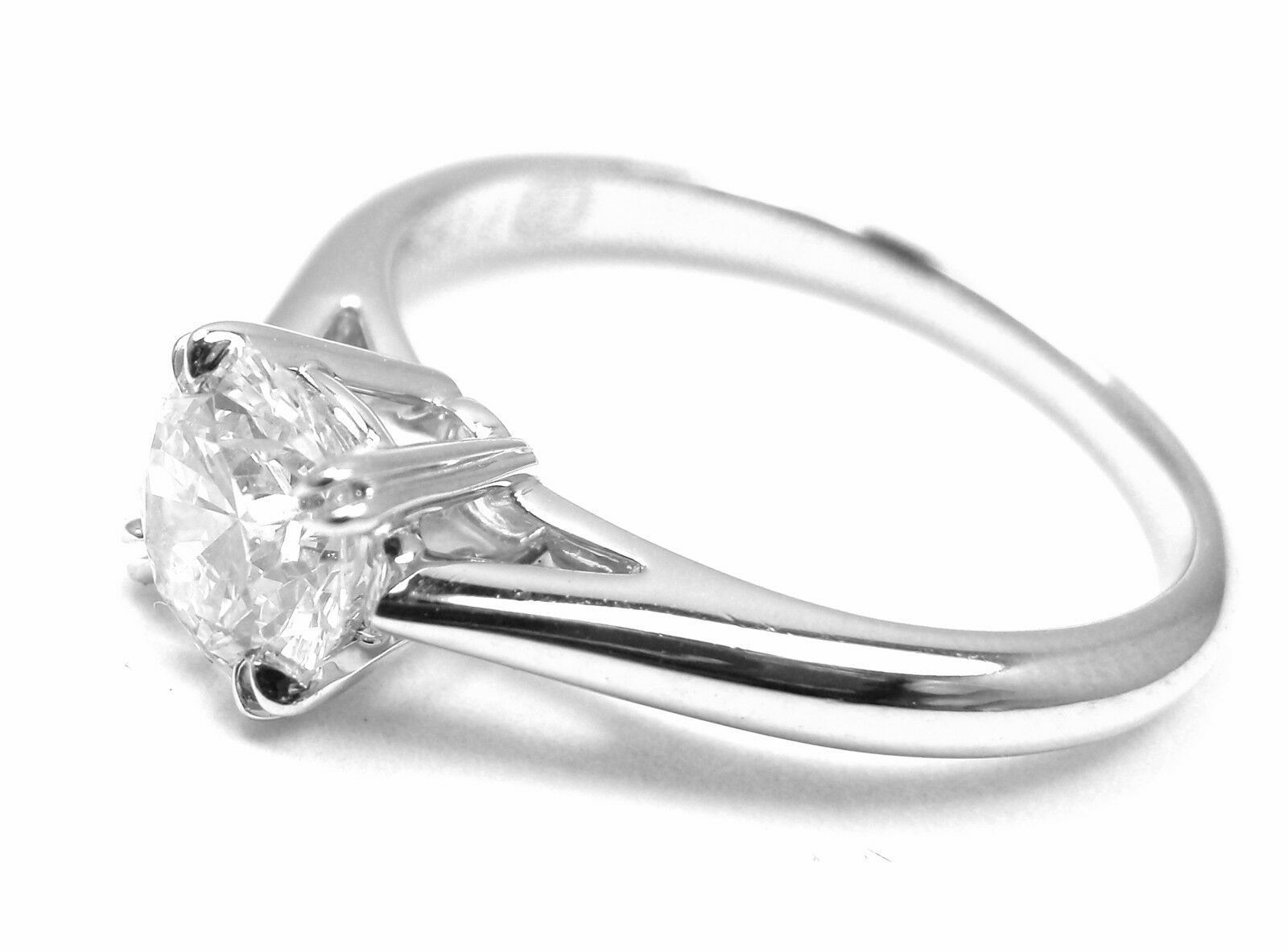 Harry Winston Jewelry & Watches:Fine Jewelry:Rings Authentic! Harry Winston Platinum .56ct VVS1/F Diamond Solitaire Engagement Ring