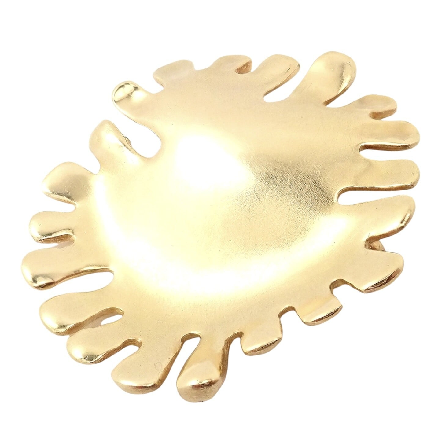 Tiffany & Co. Jewelry & Watches:Fine Jewelry:Brooches & Pins Authentic! Tiffany & Co Cummings 18k Yellow Gold Nickelodeon Abstract Pin Brooch