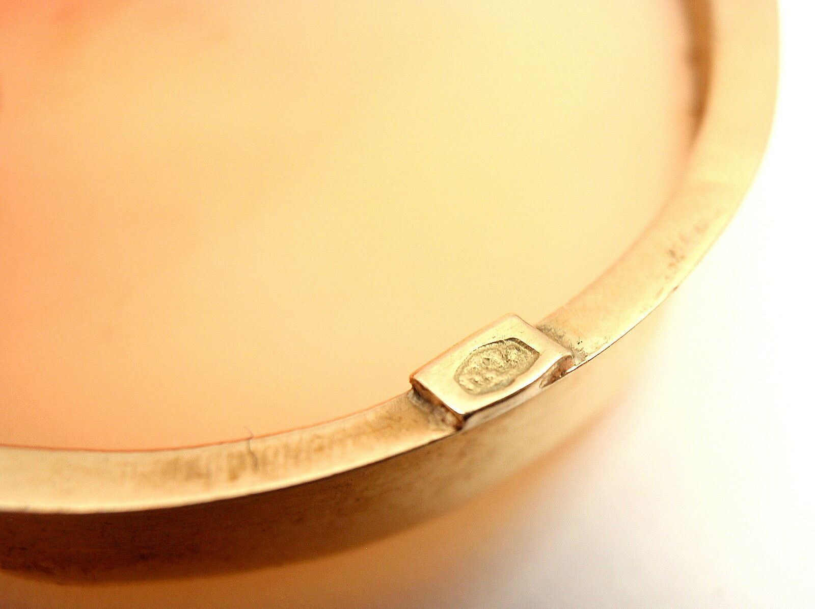 STATEMENT! VINTAGE 18K YELLOW GOLD LARGE CAMEO PENDANT BROOCH | Fortrove