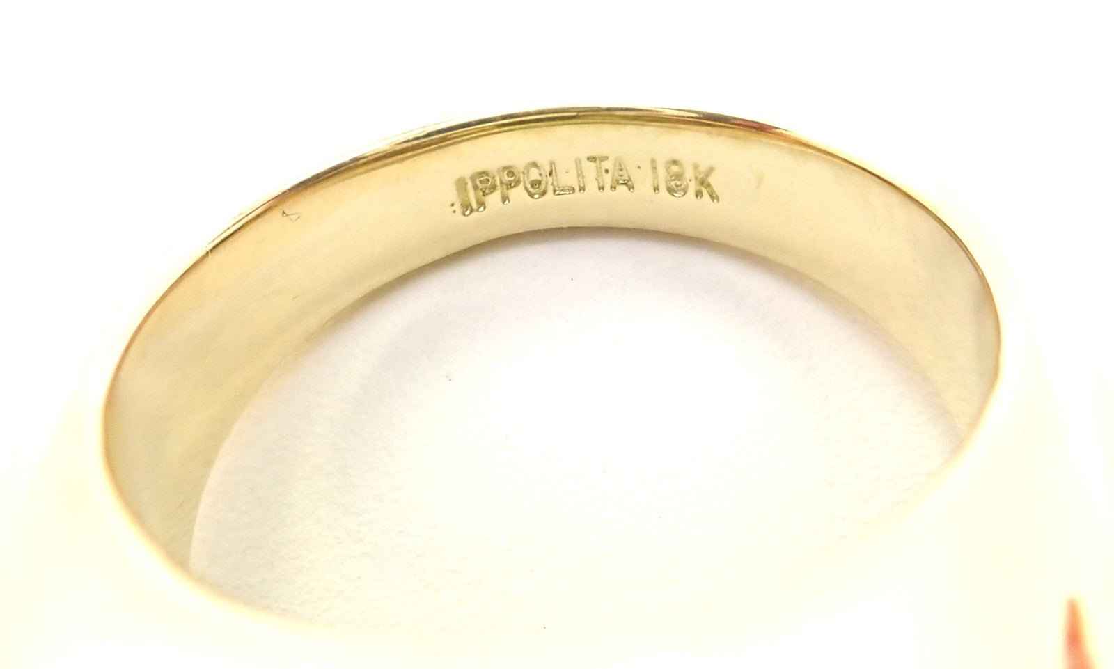 Authentic! Ippolita 18k Yellow Gold Lemon Citrine Ring | Fortrove