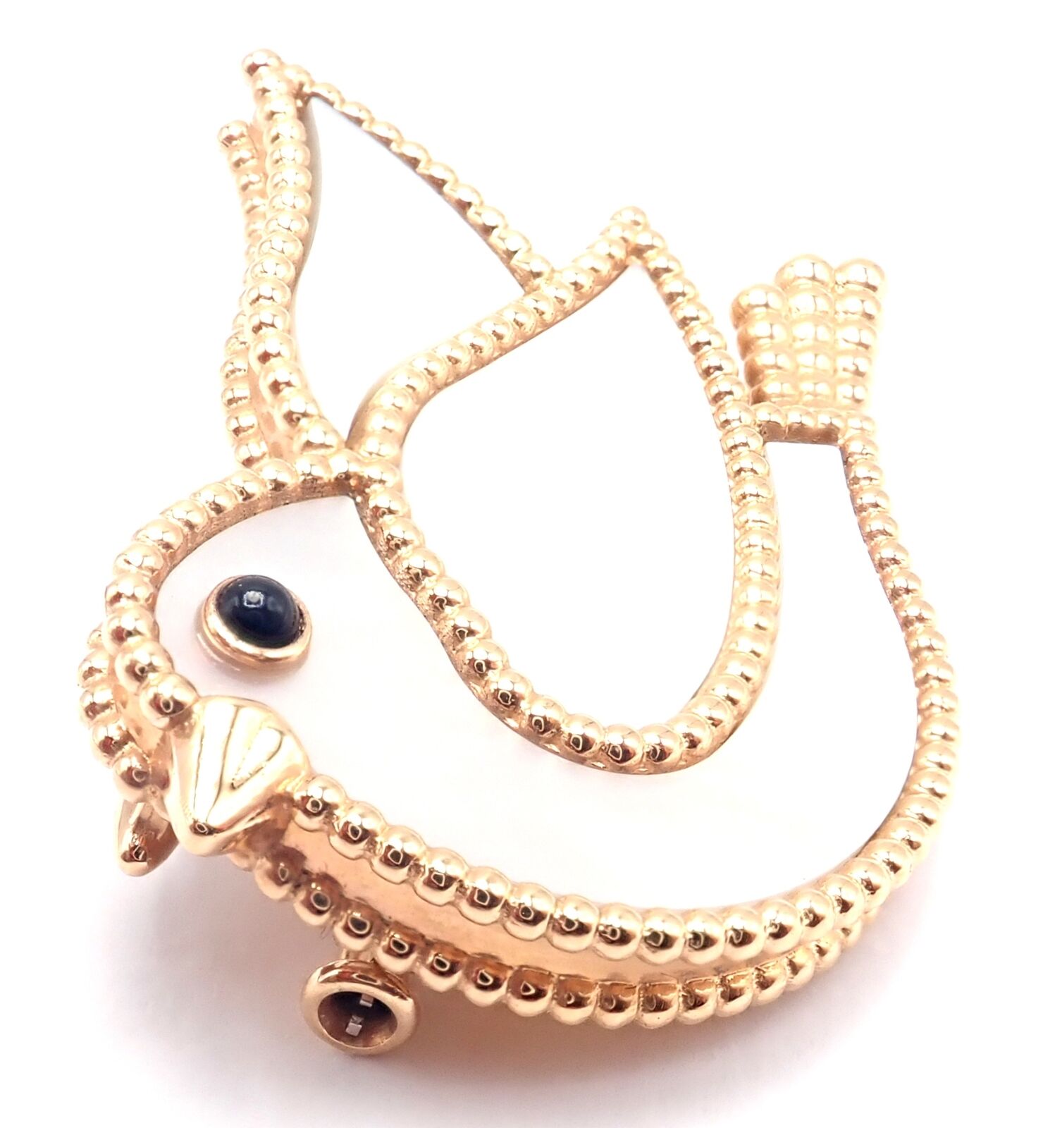 Van Cleef & Arpels Jewelry & Watches:Fine Jewelry:Brooches & Pins Van Cleef & Arpels 18k Rose Gold Mother Of Pearl Lucky Animals Dove Clip Brooch