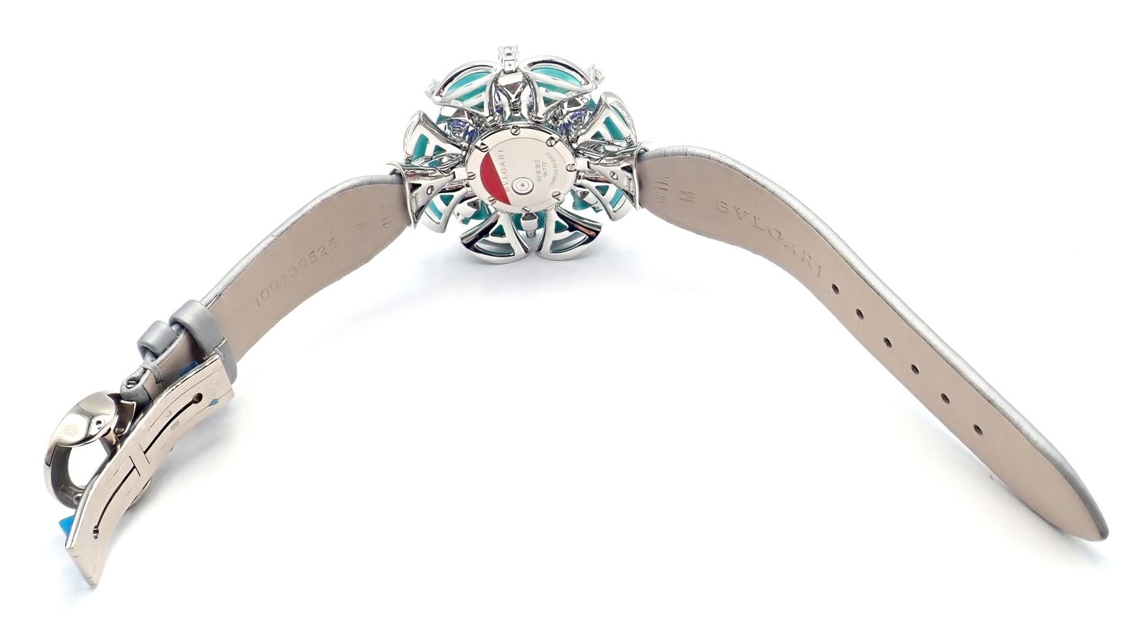 Bulgari Jewelry & Watches:Watches, Parts & Accessories:Watches:Wristwatches Authentic! Bulgari Divas Dream 18k White Gold Diamond Turquoise Tanzanite Watch