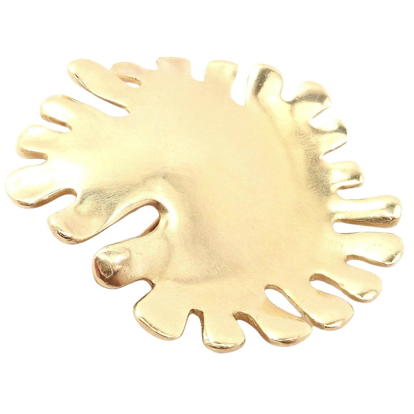 Tiffany & Co. Jewelry & Watches:Fine Jewelry:Brooches & Pins Authentic! Tiffany & Co Cummings 18k Yellow Gold Nickelodeon Abstract Pin Brooch
