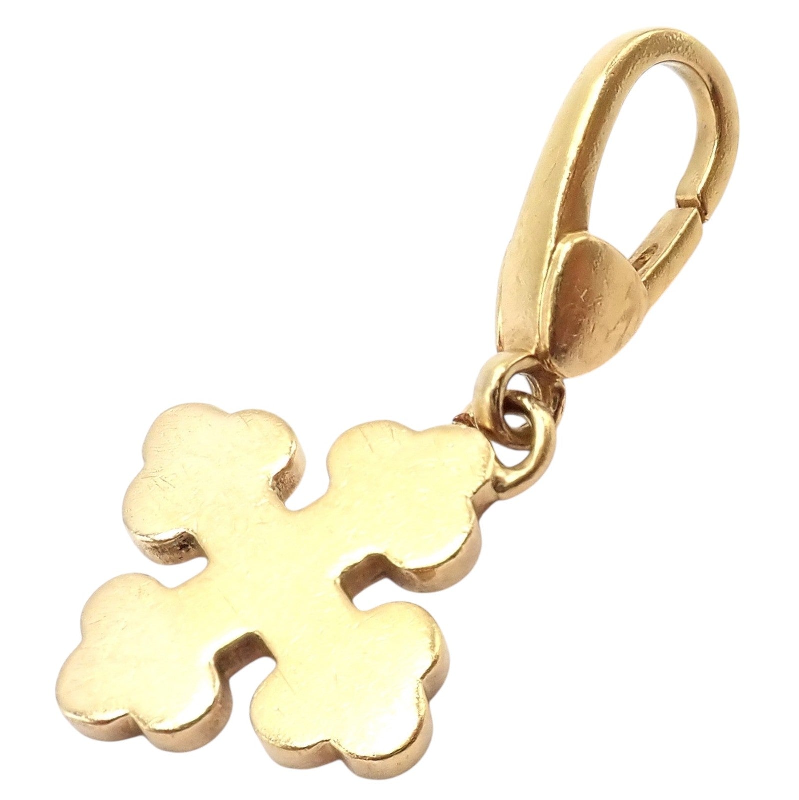 Bvlgari Jewelry & Watches:Fine Jewelry:Necklaces & Pendants Rare! Bvlgari Bulgari 18k Yellow Gold Maltese Cross Charm Pendant