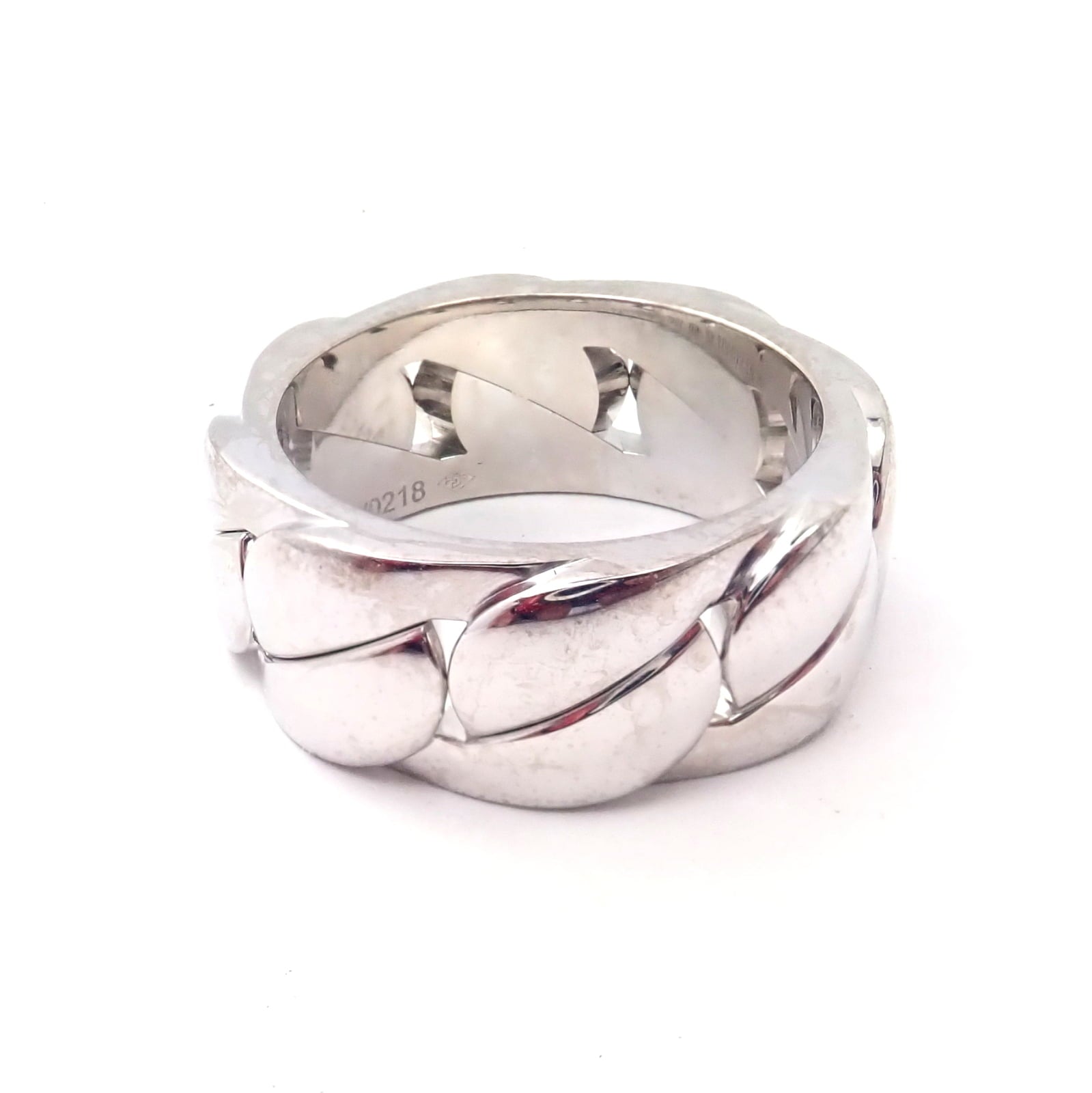 Cartier Jewelry & Watches:Fine Jewelry:Rings Authentic! Cartier 18k White Gold Diamond La Donna Band Ring size 6 eu 53