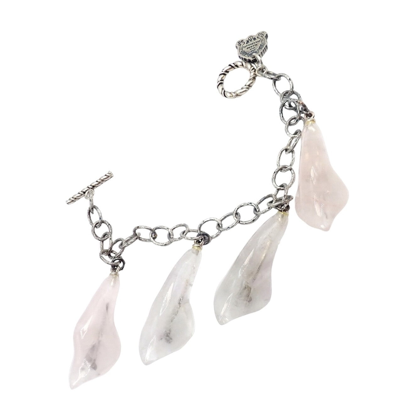 Rare! Vintage Mario Buccellati Silver Quartz Calla Lily Bracelet | Fortrove