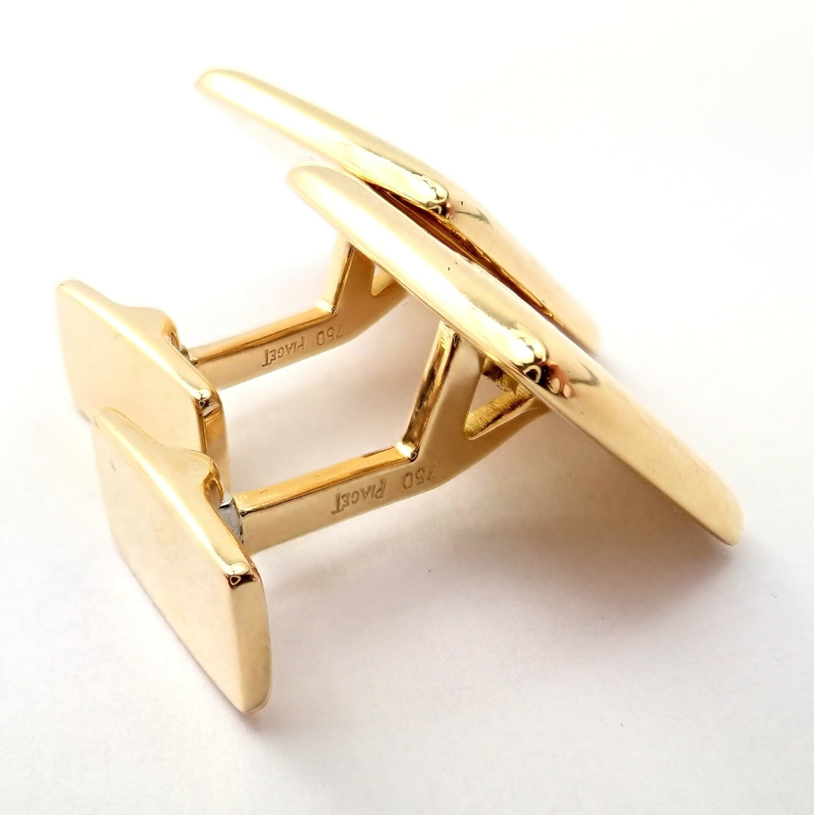 Piaget Jewelry & Watches:Men's Jewelry:Cufflinks Rare! Authentic Piaget 18k Yellow Gold Coat Of Arms Cufflinks