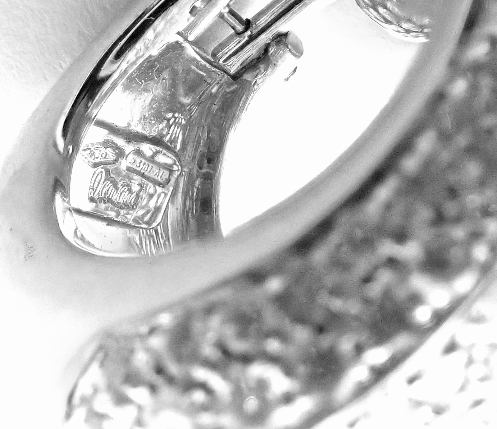 Damiani Jewelry & Watches:Fine Jewelry:Earrings New Authentic Damiani Da Definire 18k White Gold 3.09ct Diamond Earrings $22,900