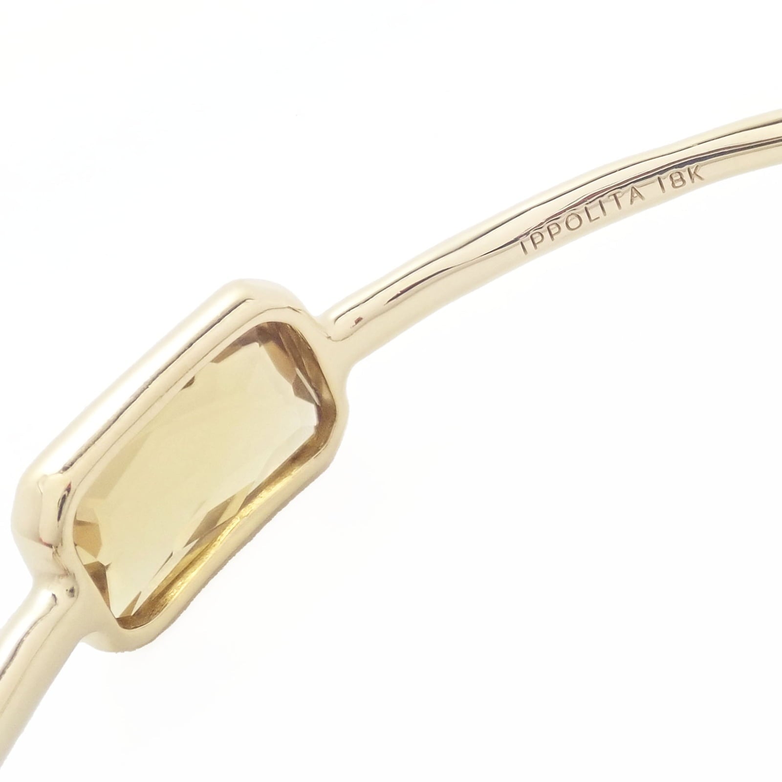 Ippolita Jewelry & Watches:Fine Jewelry:Bracelets & Charms Authentic! Ippolita 18k Yellow Gold Rock Candy 5 Smoky Topaz Bangle Bracelet