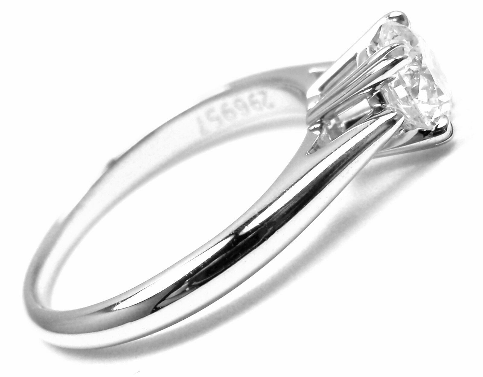 Harry Winston Jewelry & Watches:Fine Jewelry:Rings Authentic! Harry Winston Platinum .56ct VVS1/F Diamond Solitaire Engagement Ring