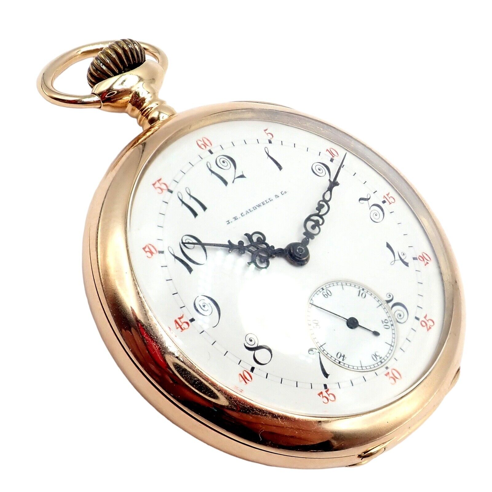 J.E. Caldwell 46mm 14k Yellow Gold Vacheron Constantin Pocket Watch c. 1890's | Fortrove