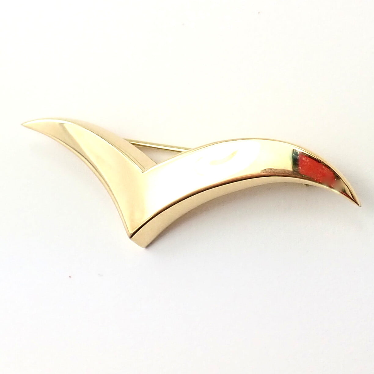 Tiffany & Co. Jewelry & Watches:Fine Jewelry:Brooches & Pins Authentic Tiffany & Co. 18k Yellow Gold Seagull Bird Pin Brooch