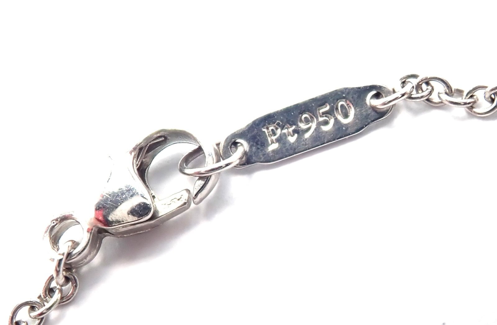 Authentic! Tiffany & Co Victoria Platinum Diamond Mixed Cluster Pendant Necklace | Fortrove