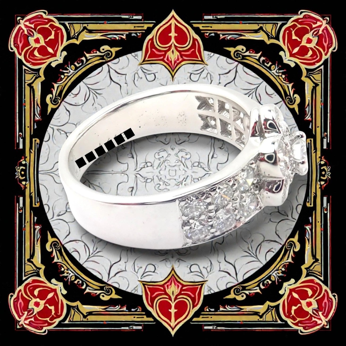 Van Cleef & Arpels Jewelry & Watches:Fine Jewelry:Rings Authentic! Van Cleef & Arpels 18k White Gold Diamond Fleurette Flower Ring