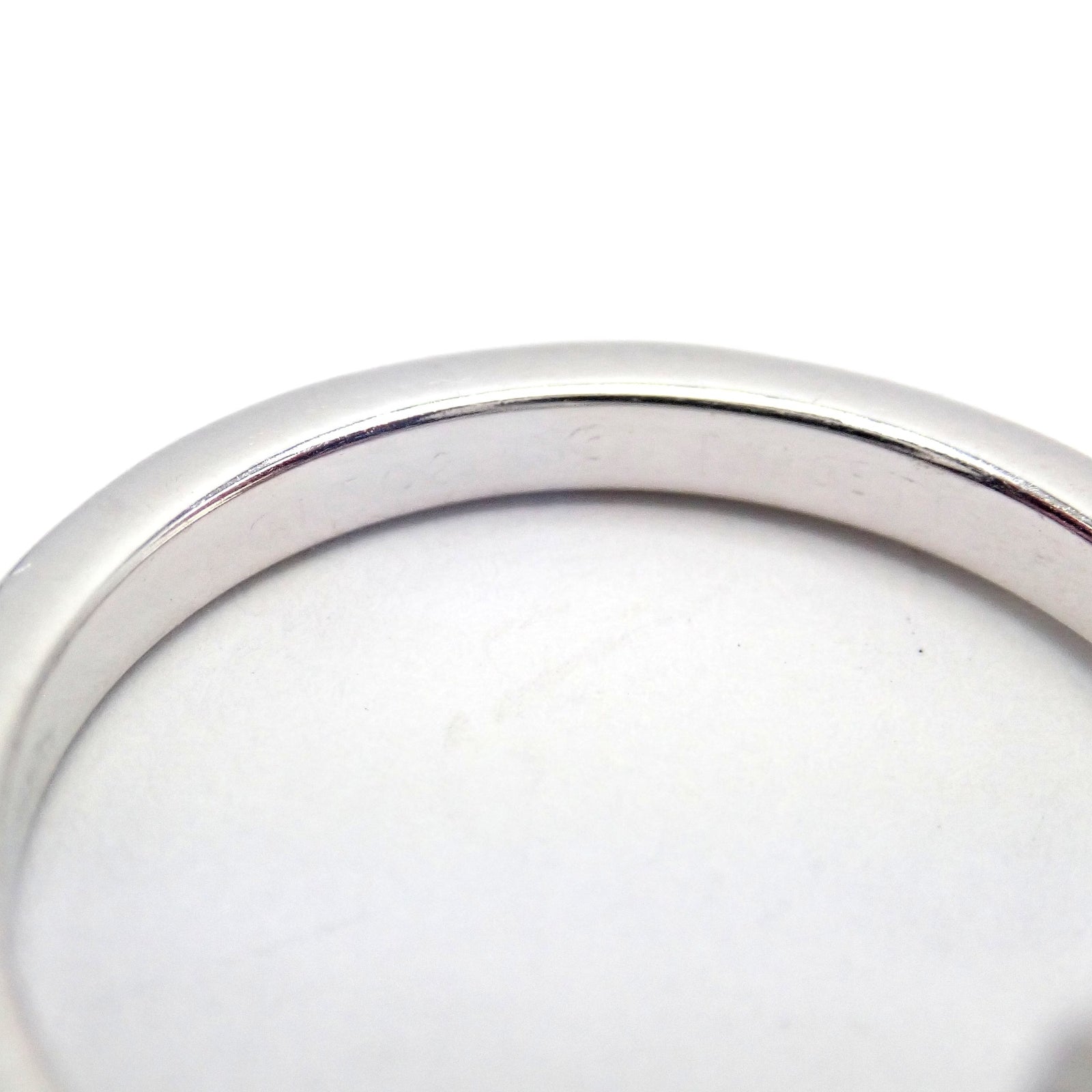 Authentic! Piaget 18k White Gold Diamond Double Band Flower Ring | Fortrove