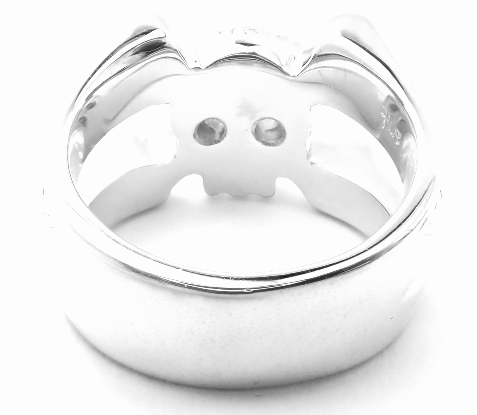 Loree Rodkin Jewelry & Watches:Fine Jewelry:Rings Rare! Authentic Loree Rodkin 18k White Gold Diamond Skull Crossbones Ring