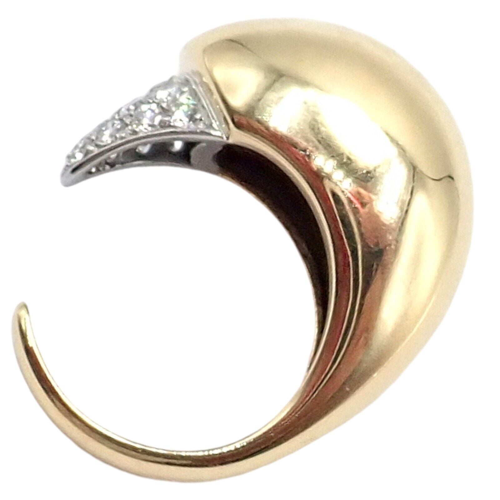 Tiffany & Co. Jewelry & Watches:Fine Jewelry:Rings Authentic! Tiffany & Co. Elsa Peretti 18k Yellow Gold Diamond Bird Ring