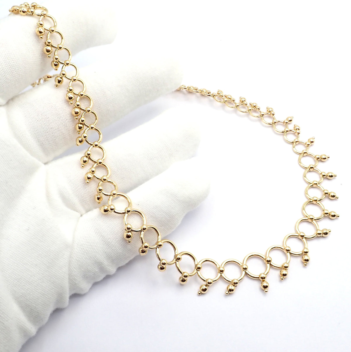 Tiffany & Co. Jewelry & Watches:Fine Jewelry:Necklaces & Pendants Vintage! Tiffany & Co 18k Yellow Gold Cleopatra Collar Necklace