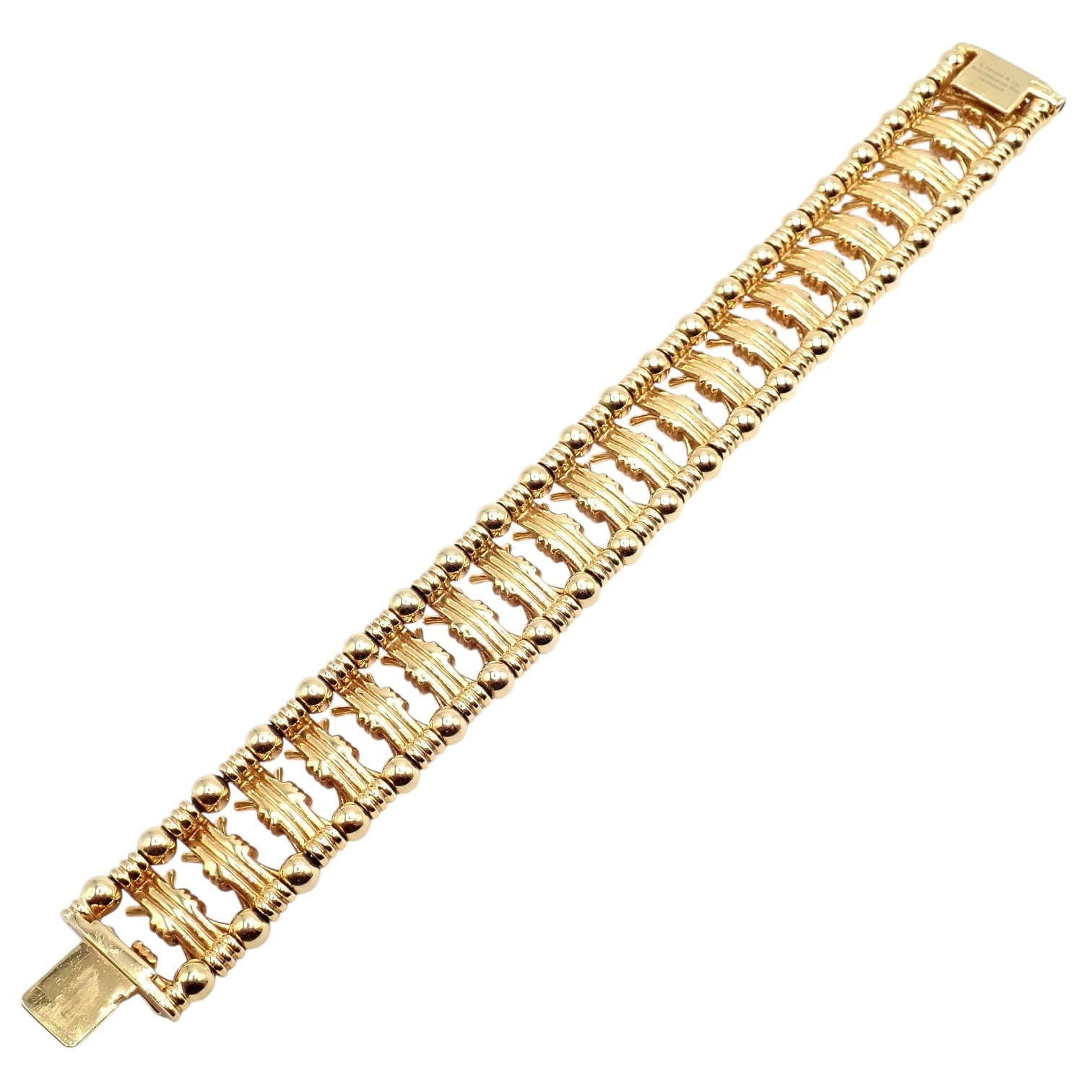 Jean Schlumberger for Tiffany & Co. Jewelry & Watches:Fine Jewelry:Bracelets & Charms Tiffany & Co Jean Schlumberger 18k Yellow Gold Bowtie Bracelet