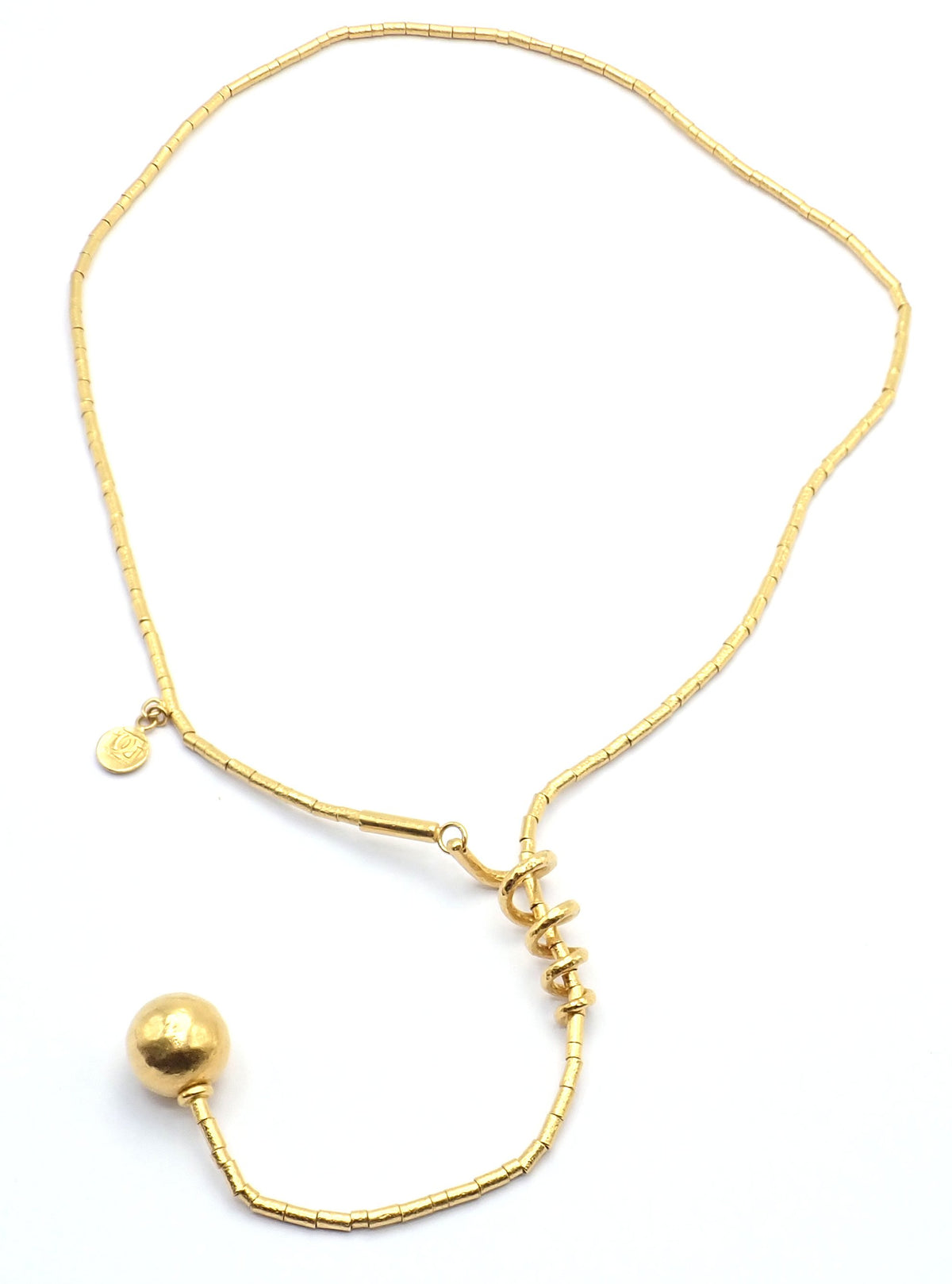 Gurhan Jewelry & Watches:Fine Jewelry:Necklaces & Pendants Authentic! Gurhan Vertigo 24k Yellow Gold Ruby Lariat Beaded Spiral Necklace