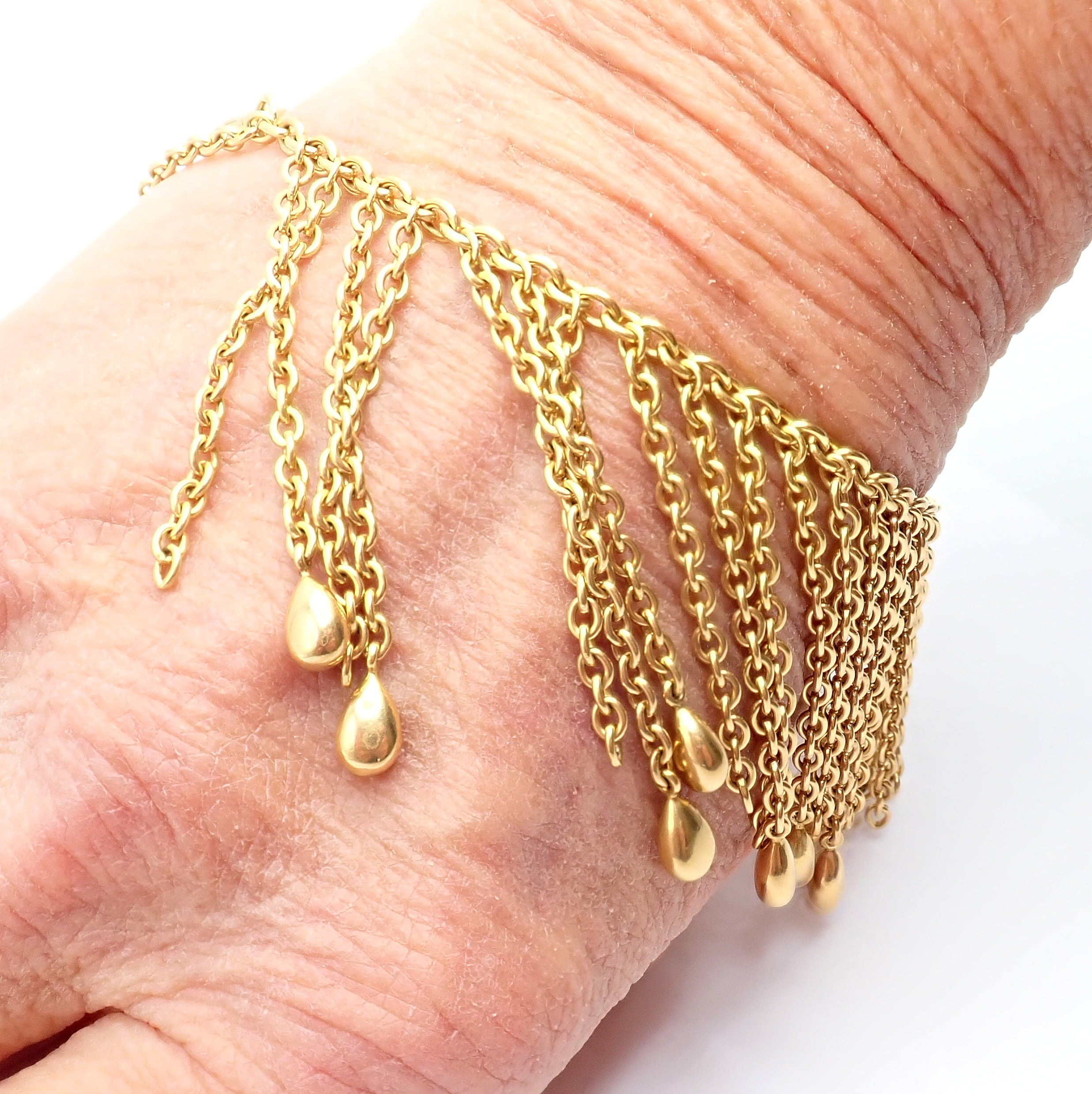 Vintage! Van Cleef & Arpels 18k Yellow Gold Fringe Bracelet | Fortrove