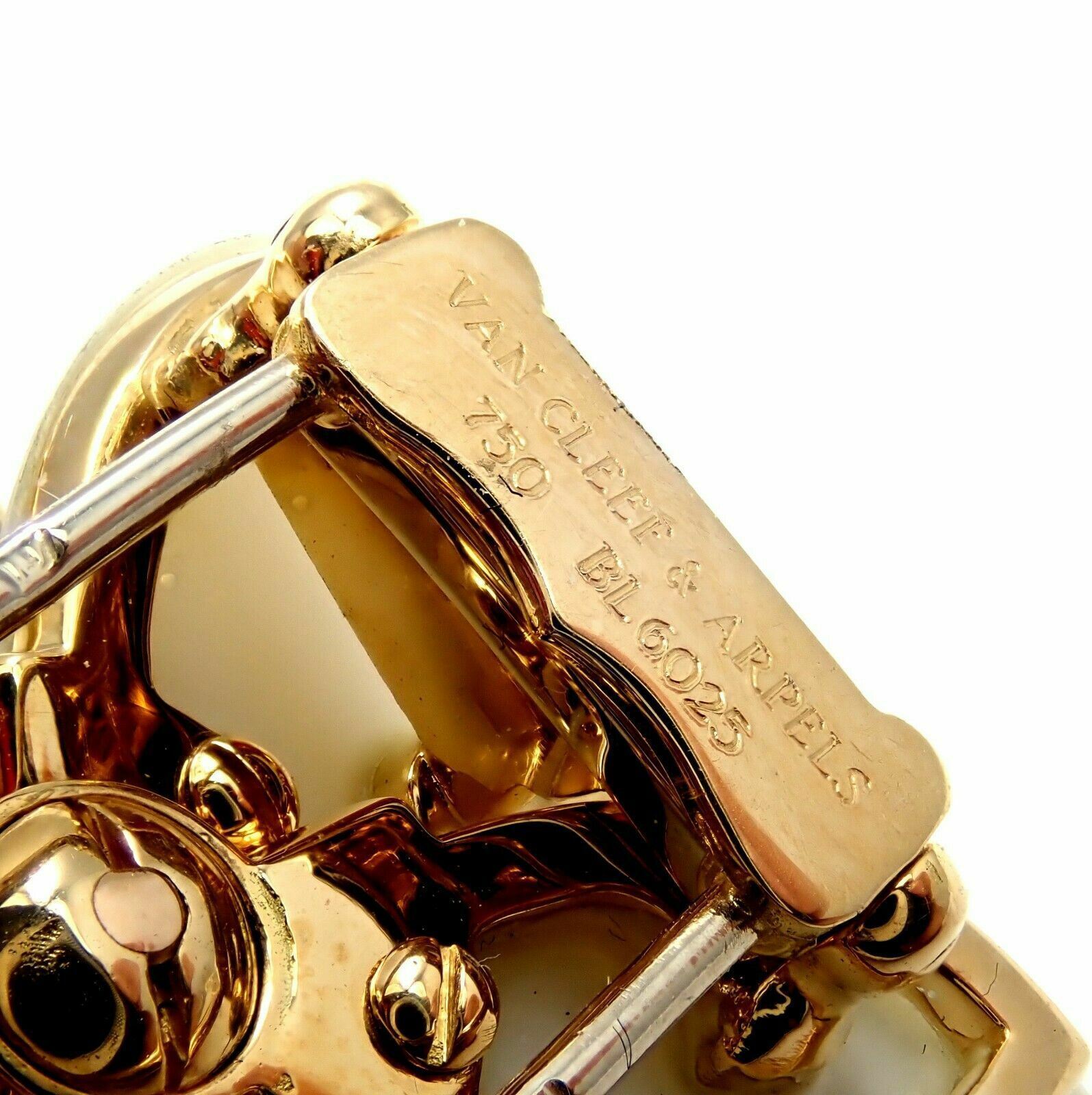 Van Cleef & Arpels Jewelry & Watches:Fine Jewelry:Brooches & Pins Van Cleef & Arpels Rose de Noel Diamond White Coral Flower Yellow Gold Brooch
