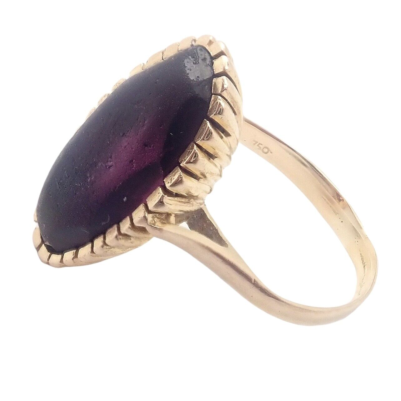 Estate on sale amethyst ring