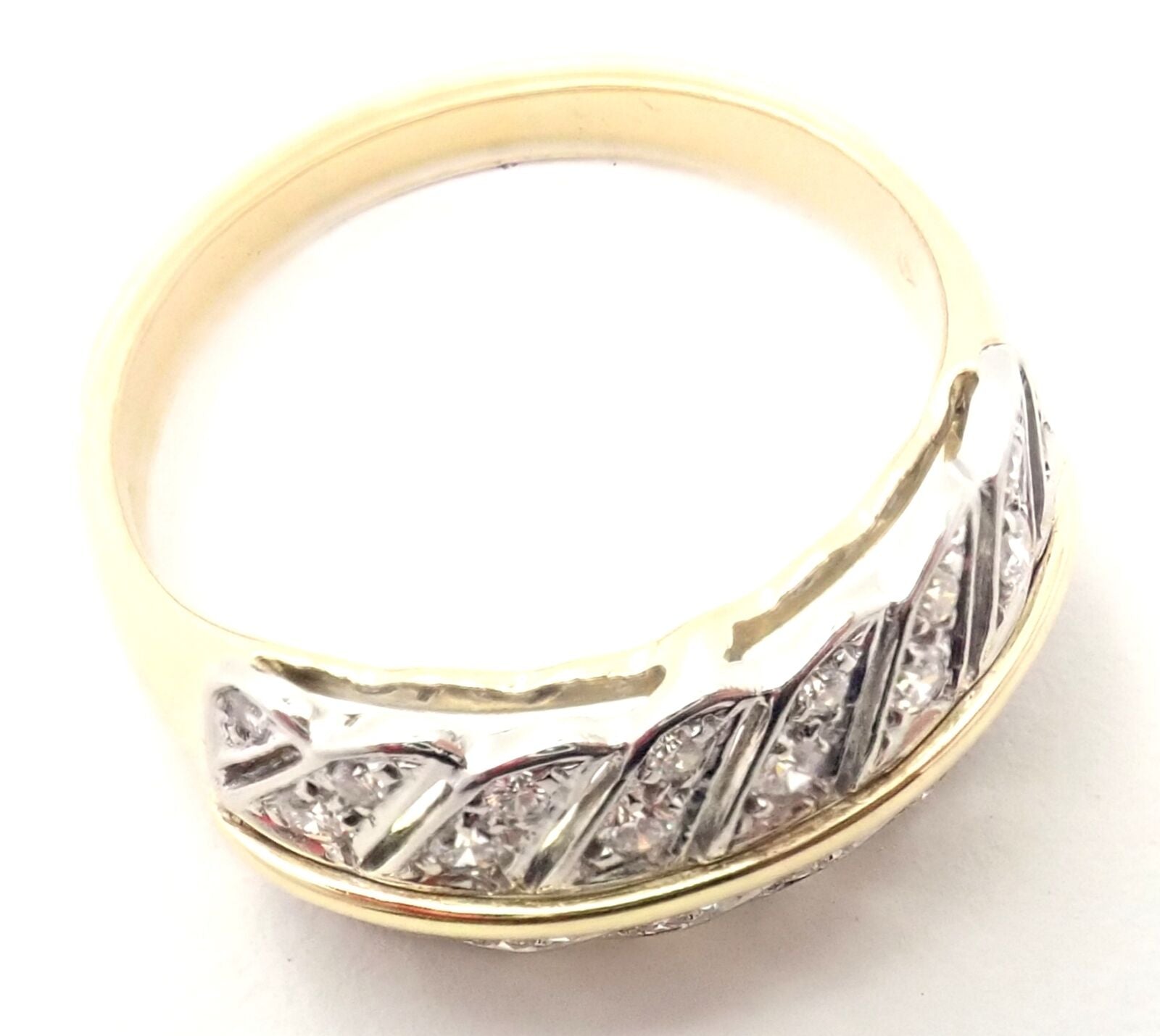 H. Stern Jewelry & Watches:Fine Jewelry:Rings Rare! Authentic H. Stern 18k Yellow Gold Diamond Band Ring