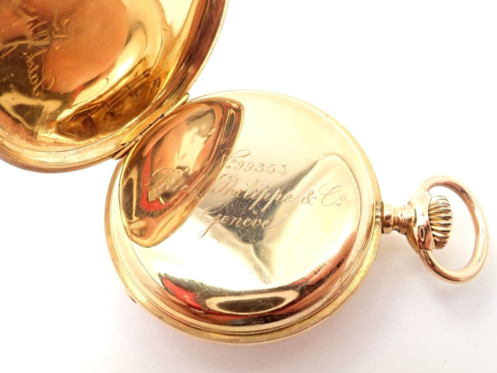 Patek Philippe Jewelry & Watches:Watches, Parts & Accessories:Watches:Pocket Watches Rare! Patek Philippe 18k Yellow Gold Triple Signed 20s Pocket Watch c. 1890's