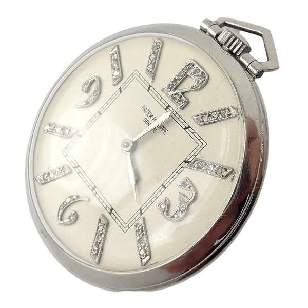 Patek philippe clearance platinum pocket watch