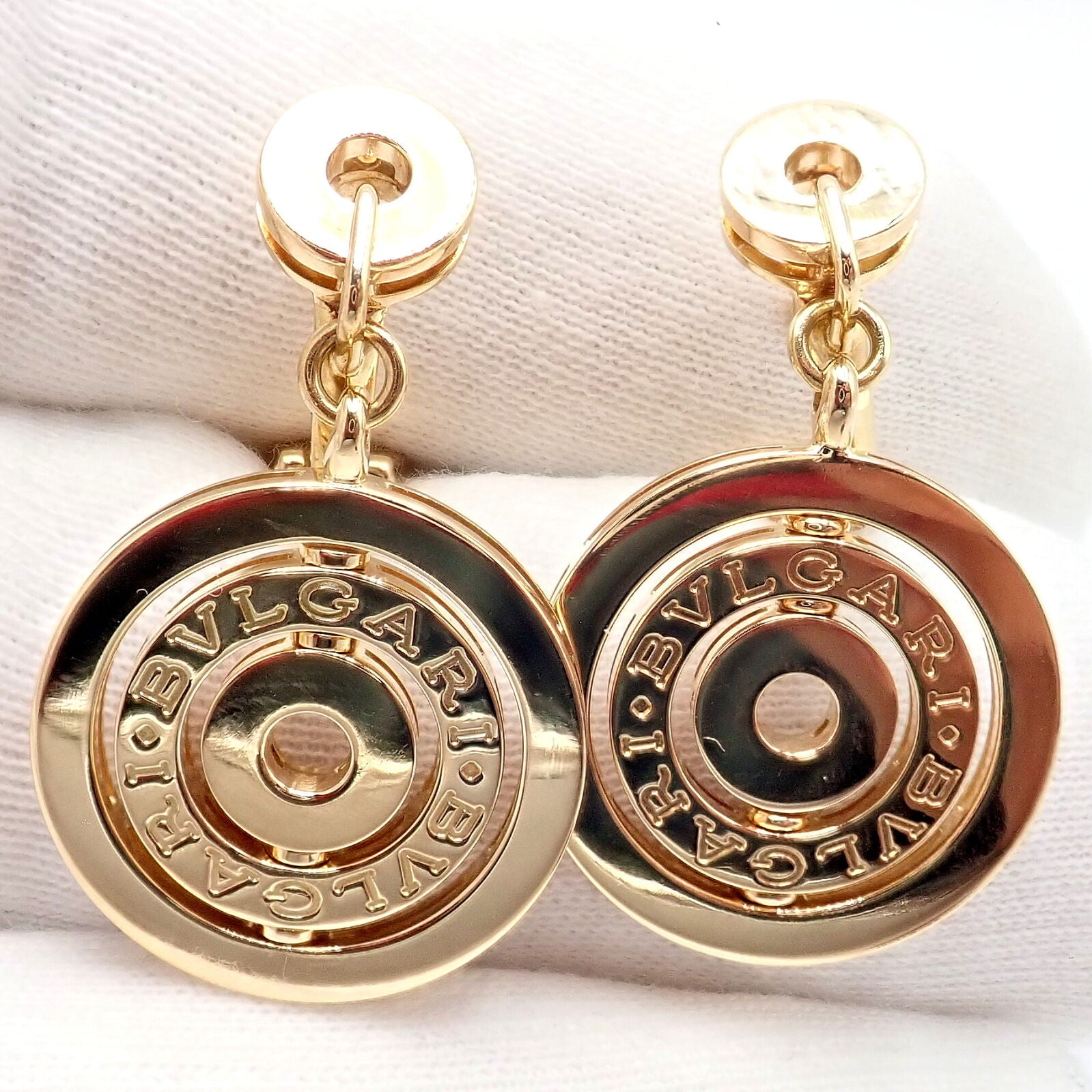 Bvlgari gold online earrings