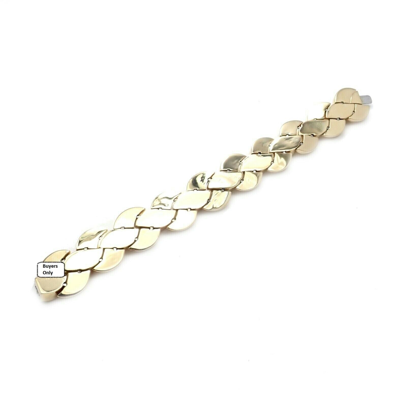 Van Cleef & Arpels Jewelry & Watches:Fine Jewelry:Bracelets & Charms Rare! Vintage Van Cleef & Arpels VCA 18k Yellow Gold 1.75ctw Diamond Bracelet