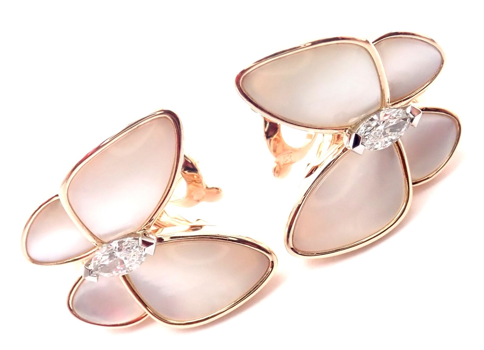 Vca hot sale butterfly earrings