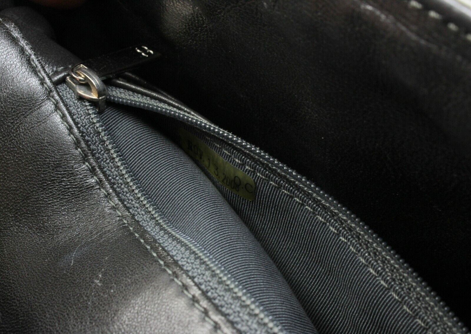 2008 Chanel Classic Jumbo Quilted Patent Leather Rare Olive Green