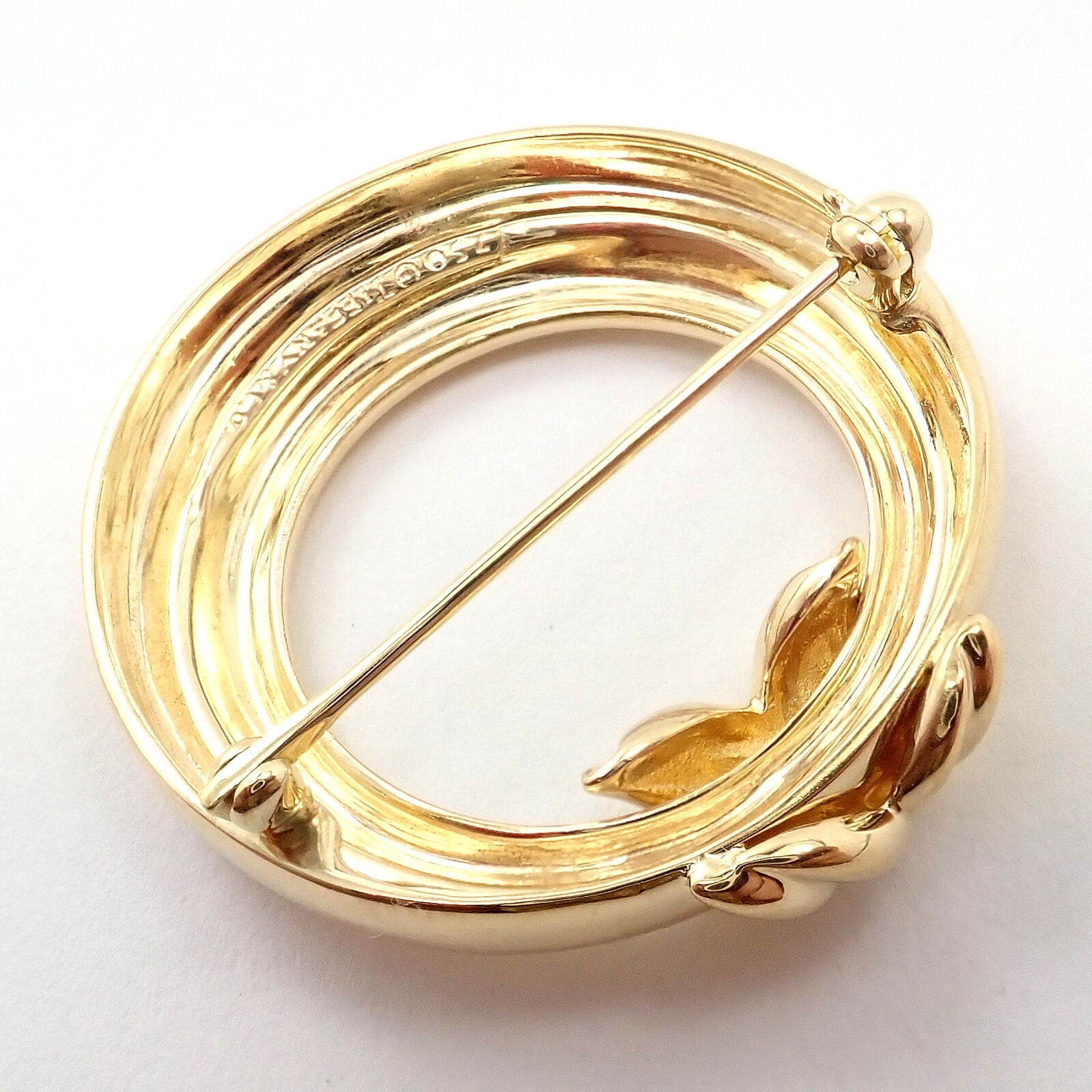 Tiffany & Co. Jewelry & Watches:Fine Jewelry:Brooches & Pins Authentic! Tiffany & Co 18k Yellow Gold Large X and O Open Circle Pin Brooch