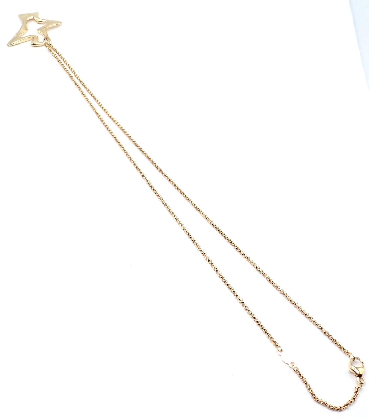 Georg Jensen Jewelry & Watches:Fine Jewelry:Necklaces & Pendants Authentic! Georg Jensen Bird 18K Yellow Gold Pendant Necklace 2000