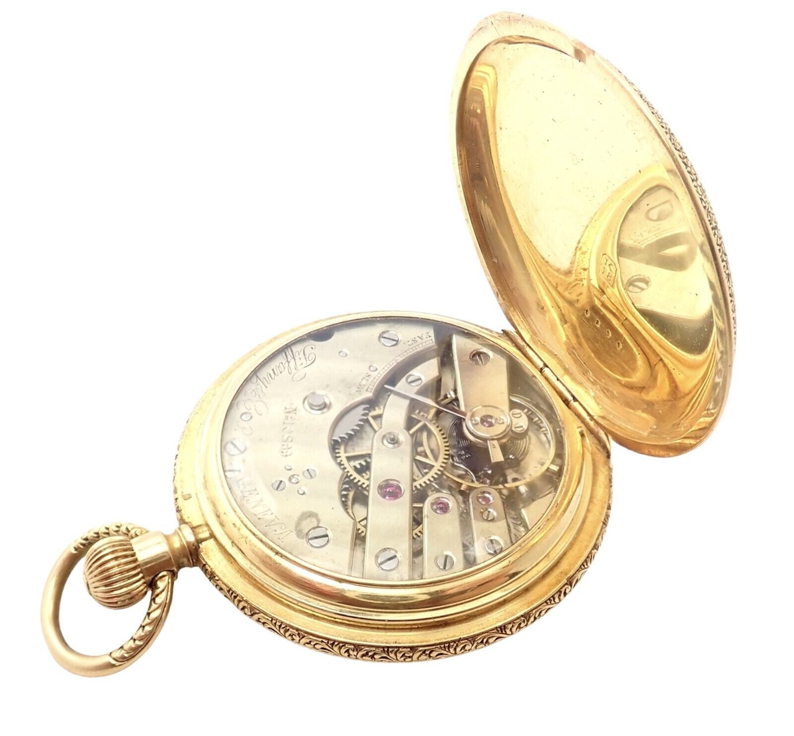 Vintage! Tiffany & Co. Geneva 18K Yellow Gold Ladies Pocket Watch