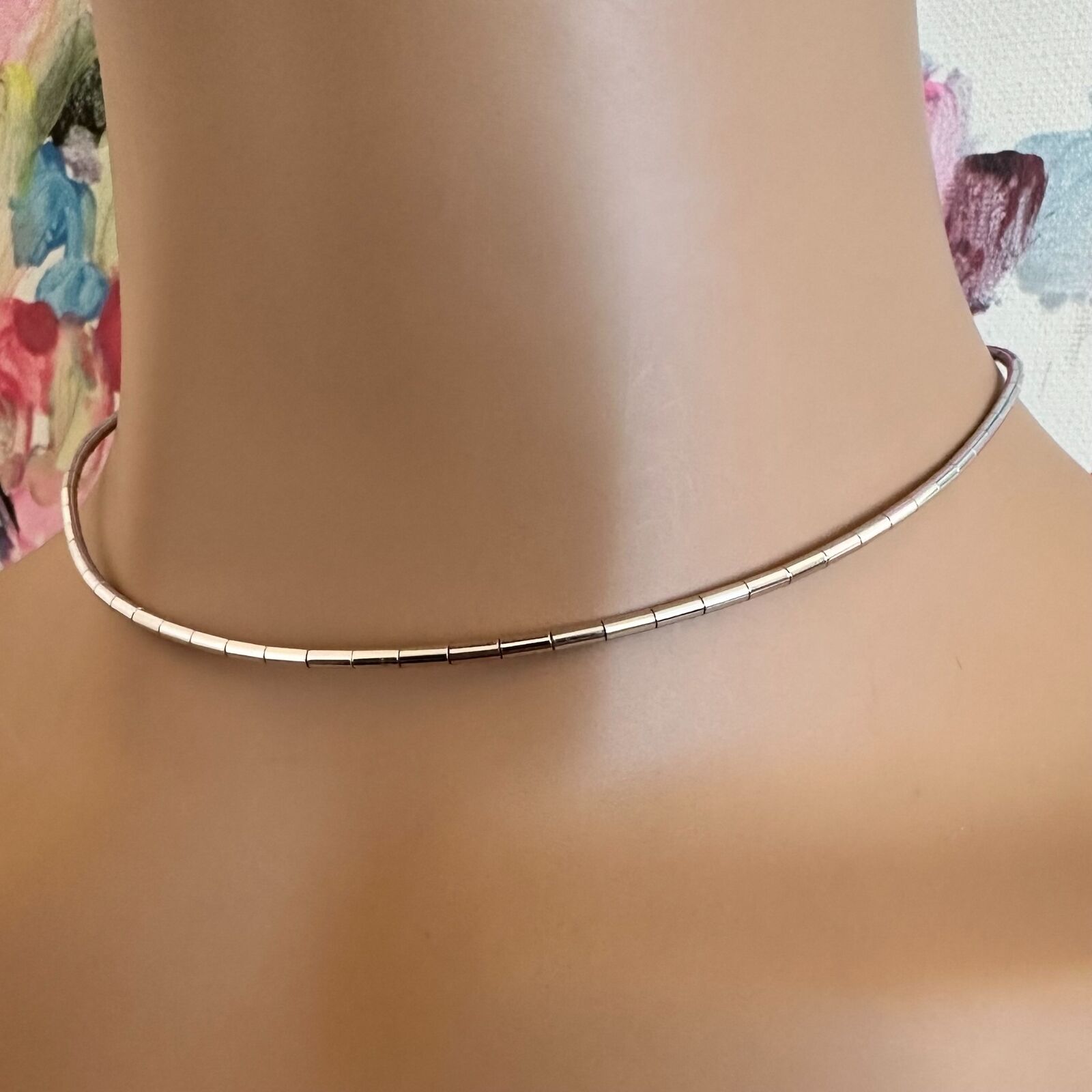 Omega choker outlet necklace